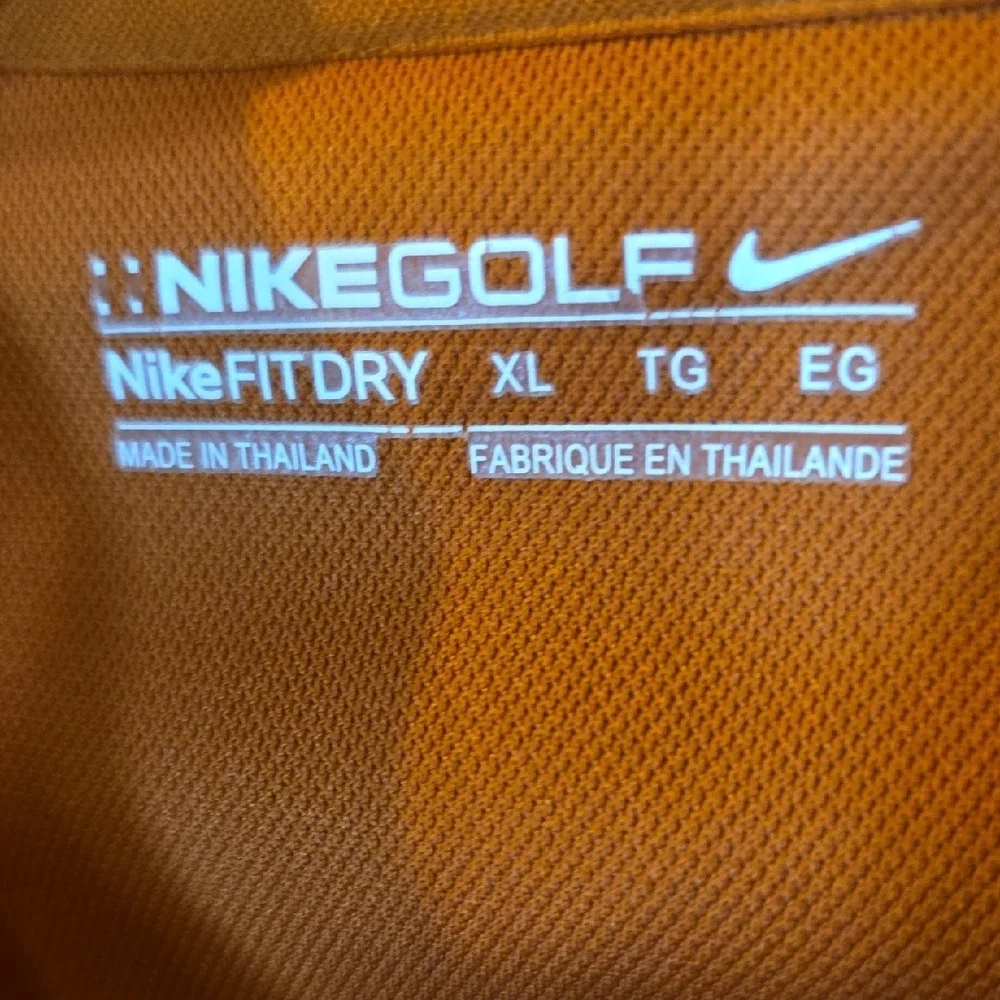 Nike‎ Men's Burnt Orange Polo Shirt